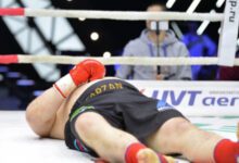 Минута отдыха Лицо Дацика превратили в кровавое месиво. От смерти скандального бойца спас судья Спорт 