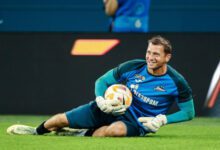 Минута отдыха Вратарь «Зенита» Кержаков: «После матча с ЦСКА закрались сомнения, что можем стать чемпионами, но я подбадривал ребят» Спорт 