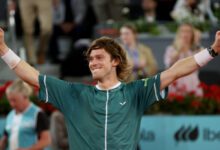 Минута отдыха Теннисист Рублев хочет сыграть в миксте на Олимпийских играх Спорт 