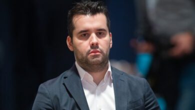 Минута отдыха Непомнящий сыграл вничью с Накамурой на турнире претендентов в Канаде Спорт  Минута отдыха Непомнящий сыграл вничью с Накамурой на турнире претендентов в Канаде Спорт