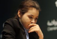 Минута отдыха Горячкина белыми фигурами сыграла вничью с Тань Чжунъи в седьмом туре турнира претендентов Спорт 