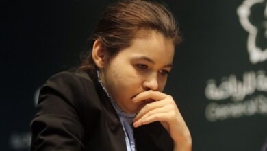 Минута отдыха Горячкина белыми фигурами сыграла вничью с Тань Чжунъи в седьмом туре турнира претендентов Спорт  Минута отдыха Горячкина белыми фигурами сыграла вничью с Тань Чжунъи в седьмом туре турнира претендентов Спорт