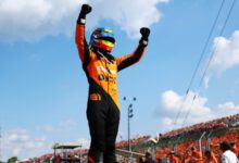 Минута отдыха Пилот «Макларена» Пиастри одержал первую победу в «Формуле‑1», став победителем Гран‑при Венгрии Спорт 