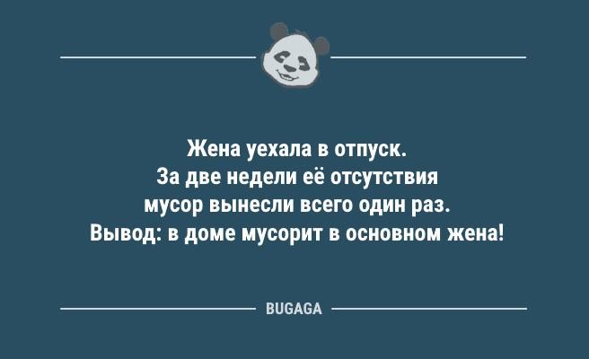 Жена уехала в отпуск… (9 фото)