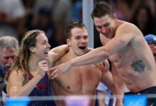 Минута отдыха Сборная США по плаванию установила мировой рекорд в смешанной комбинированной эстафете на Олимпиаде‑2024 Спорт 