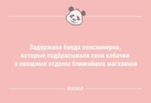 Минута отдыха Анекдоты для пятничного настроения: "Задержана банда пенсионеров…" (9 фото) Анекдоты 
