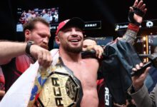 Минута отдыха Гончаров победил Богатырева в главном бою турнира АСА 178 и защитил чемпионский титул в тяжелом весе Спорт 