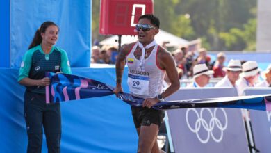 Минута отдыха Эквадорец Пинтадо стал первым победителем легкоатлетического турнира Олимпиады в Париже Спорт  Минута отдыха Эквадорец Пинтадо стал первым победителем легкоатлетического турнира Олимпиады в Париже Спорт