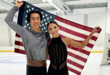 Минута отдыха Победительница Кубка России позирует с флагом США. Ради этого фигуристку готовили наши тренеры? Спорт 