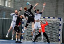 Минута отдыха Гандболисты ЦСКА победили астраханское «Динамо» в матче чемпионата России Спорт 