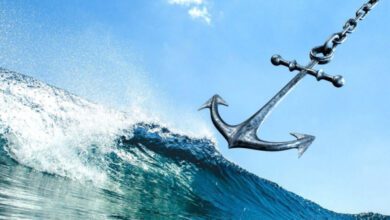 Минута отдыха Как небольшой якорь удерживает на месте огромное судно? Интересное 