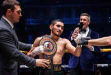 Минута отдыха Российский боксер Батыргазиев защитил титул чемпиона мира по версии IBA Спорт 