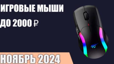 Минута отдыха ТОП—7. Лучшие игровые мыши до 1000-2000 ₽. Ноябрь 2024 года. Рейтинг! Полезности 