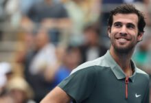 Минута отдыха Российский теннисист измотал нервы болельщикам. Но взял титул! Спорт 