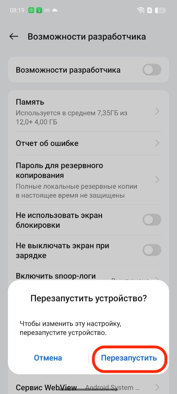 Как включить режим разработчика на Android и зачем это нужно