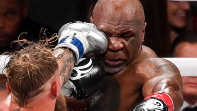 Минута отдыха Тайсон унизился на весь мир ради денег. Какое жалкое зрелище! Спорт 