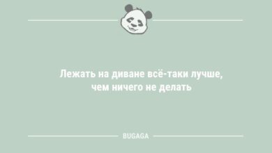 Минута отдыха Анекдоты в середине недели: «Лежать на диване всё-таки лучше…» (8 шт) Анекдоты 