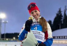 Минута отдыха Сливко выиграла масс‑старт на Кубке Международной лиги клубного биатлона Спорт 