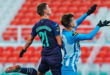 Минута отдыха «Уфа» обыграла «Сокол» в матче Первой лиги Спорт 