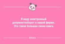 Минута отдыха Анекдоты посмеяться: «Я веду электронный документооборот…» (9 шт) Анекдоты 