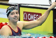 Минута отдыха Американка Дугласс обновила собственный мировой рекорд на 200 м брассом на короткой воде Спорт 