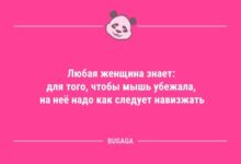 Минута отдыха Анекдоты дня: «Любая женщина знает…» (12 шт) Анекдоты 