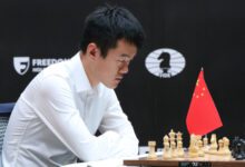 Минута отдыха Динь Лижэнь обыграл Гукеша Доммараджу и сравнял счет в матче за мировую шахматную корону Спорт 