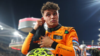 Минута отдыха Пилот «Макларена» Норрис выиграл последнюю квалификацию сезона в «Ф‑1» Спорт 