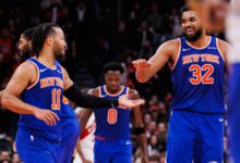 Минута отдыха «Торонто» проиграл «Нью‑Йорку» в матче НБА, Брансон сделал дабл‑дабл Спорт 