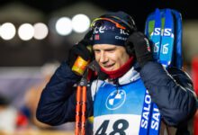 Минута отдыха Звезда биатлона справил нужду перед лицом соперницы. И выложил видео в сеть Спорт 