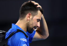 Минута отдыха Джокович не смог выйти в полуфинал теннисного турнира в Брисбене Спорт 