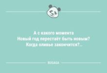 Минута отдыха Анекдоты для настроения: «А с какого момента Новый год перестаёт быть новым?» (9 шт) Анекдоты 