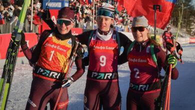 Минута отдыха В российском биатлоне новая доминирующая сила! Настю вообще можно победить? Спорт 