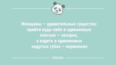 Минута отдыха Анекдоты для пятничного настроения: «Женщины — удивительные существа…» (9 шт) Анекдоты 