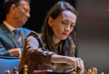 Минута отдыха Лагно сыграла вничью с Асаубаевой и сохранила лидерство на этапе Гран‑при FIDE в Монако Спорт 