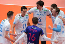 Минута отдыха Казанский «Зенит» прервал 13‑матчевую победную серию петербургского «Зенита» в чемпионате России по волейболу Спорт 