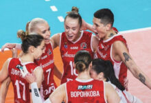 Минута отдыха Волейболистки «Локомотива» обыграли «Уралочку‑НТМК» в первом матче четвертьфинала чемпионата России Спорт 