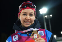 Минута отдыха Суперсенсация на чемпионате России! Биатлонистка впервые завоевала золотую медаль Спорт 