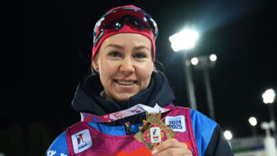 Минута отдыха Суперсенсация на чемпионате России! Биатлонистка впервые завоевала золотую медаль Спорт  Минута отдыха Суперсенсация на чемпионате России! Биатлонистка впервые завоевала золотую медаль Спорт