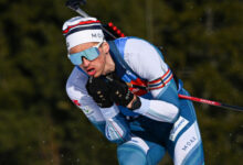 Минута отдыха Карим Халили победил в масс‑старте на финальном этапе Кубка Содружества по биатлону в Мурманске Спорт 