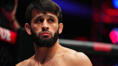 Минута отдыха Россиянин Рабаданов победил нокаутом Диакези в соглавном бою турнира PFL World Tournament 3 Спорт 