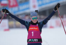 Минута отдыха Российская биатлонистка Сливко победила в общем зачете Кубка Содружества Спорт 