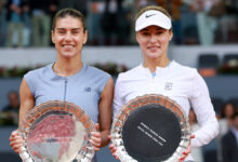 Минута отдыха Россиянка Калинская стала победительницей «тысячника» в Мадриде в парном разряде Спорт 