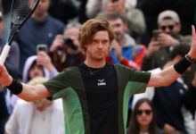 Минута отдыха Рублев поднялся на одну строчку в рейтинге АТР Спорт 