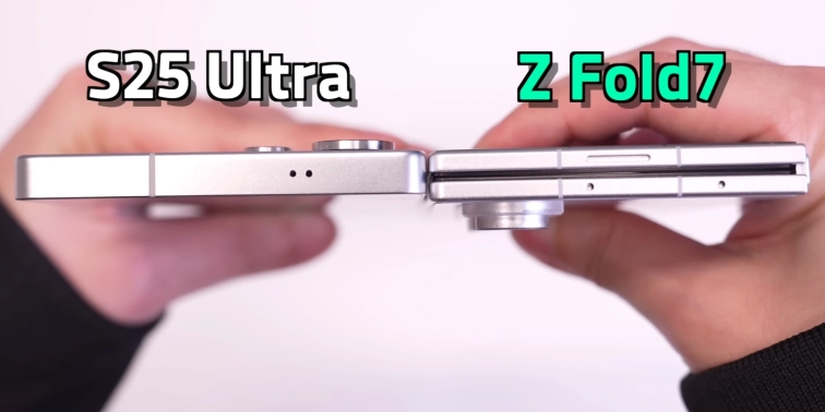 Минута отдыха Раскладушку Samsung Galaxy Z Fold 7 показали на видео — её толщина всего 4,5 мм Полезности  
