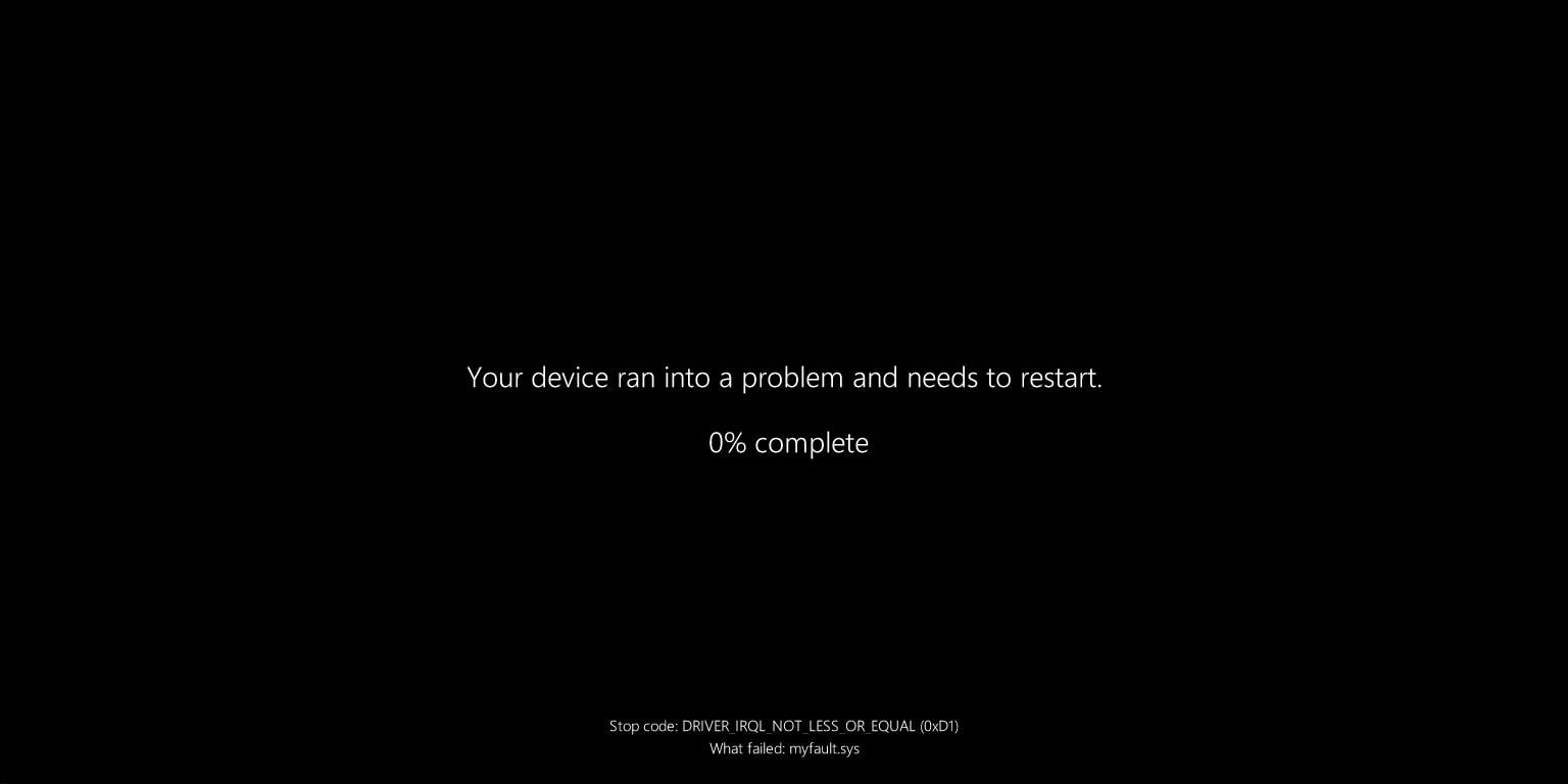 Минута отдыха Windows прощается с синим экраном смерти — спустя 40 лет Полезности  