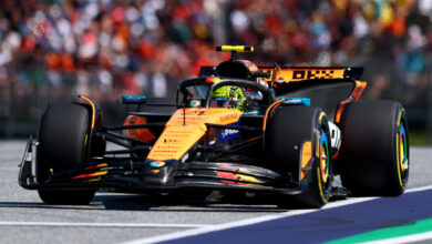 Минута отдыха Норрис победил в гонке Гран‑при Австрии, Пиастри — второй, Ферстаппен сошел на первом круге Спорт  Минута отдыха Норрис победил в гонке Гран‑при Австрии, Пиастри — второй, Ферстаппен сошел на первом круге Спорт