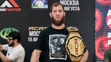 Минута отдыха Абдулвахабов победил нокаутом Багова в поединке за титул чемпиона гран‑при АСА Спорт 