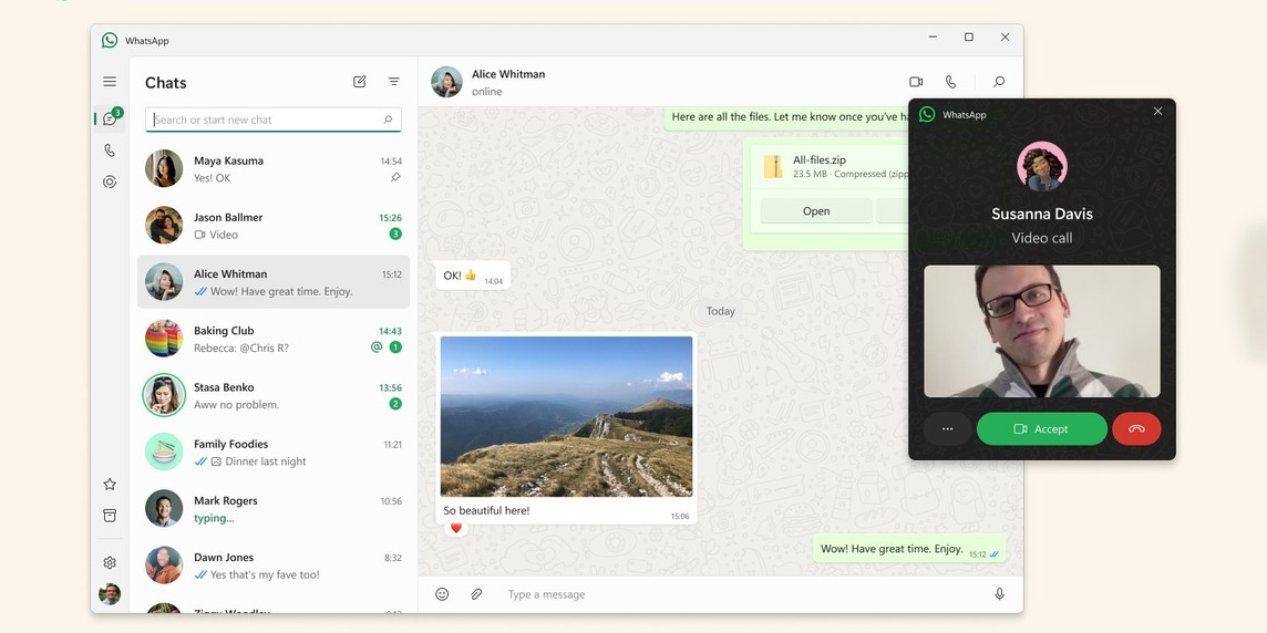 Минута отдыха WhatsApp для Windows станет веб-версией в обёртке — слабым ПК будет тяжело Полезности  