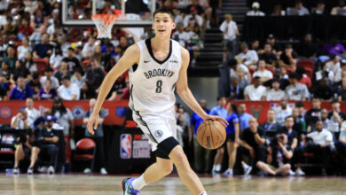 Минута отдыха Российский баскетболист Дёмин дебютировал за «Бруклин» в летней лиге НБА Спорт 